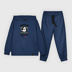 Костюм хлопковый детский ANAHEIM DUCKS, цвет: тёмно-синий