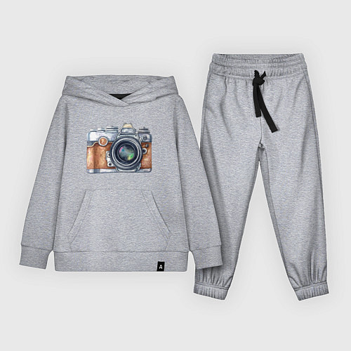 Детский костюм Ретро фотокамера / Меланж – фото 1