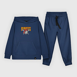 Костюм хлопковый детский Pittsburgh Pirates - baseball team, цвет: тёмно-синий