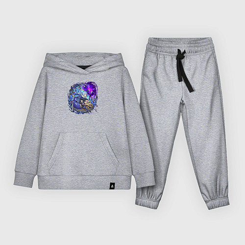 Детский костюм Римуру в бою / Меланж – фото 1