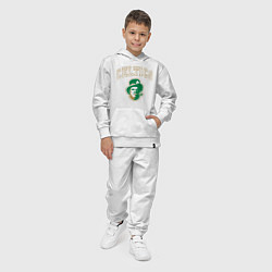 Костюм хлопковый детский NBA Celtics, цвет: белый — фото 2