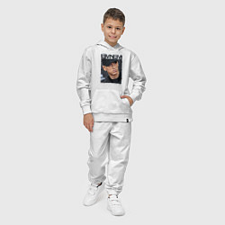 Костюм хлопковый детский Eminem фото, цвет: белый — фото 2