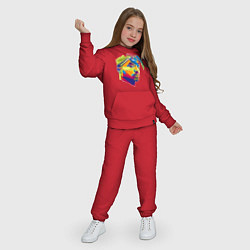 Костюм хлопковый детский 2PAC Style, цвет: красный — фото 2