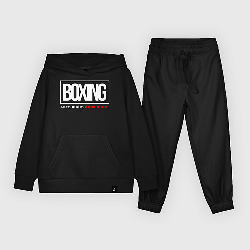 Детский костюм Boxing good night / Черный – фото 1
