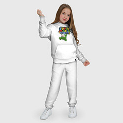 Костюм хлопковый детский Super Mario - Spike - Character, цвет: белый — фото 2