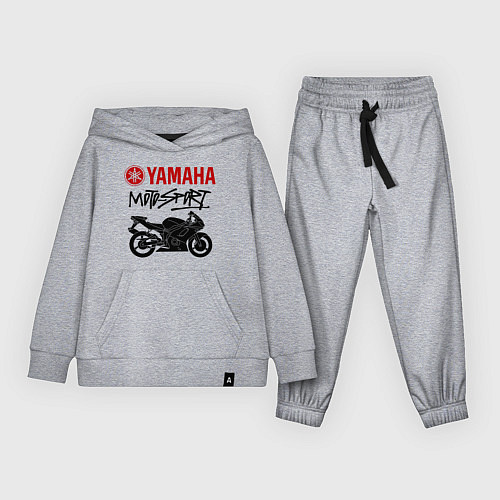 Детский костюм Yamaha - motorsport / Меланж – фото 1