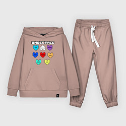 Детский костюм Undertale - души 8 людей