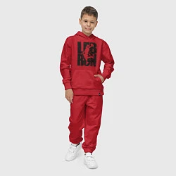Костюм хлопковый детский Lebron Dunk, цвет: красный — фото 2
