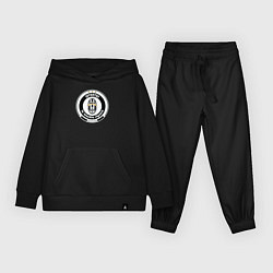 Костюм хлопковый детский Juventus club, цвет: черный