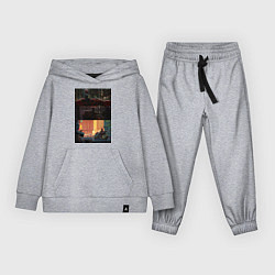 Костюм хлопковый детский Akira Cyberpunk 2077, цвет: меланж