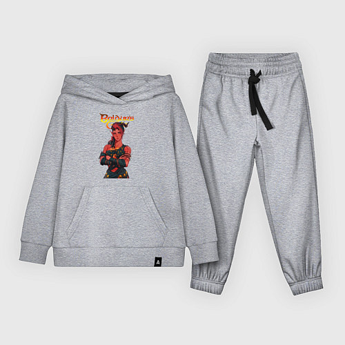 Детский костюм Карлах - врата балдура / Меланж – фото 1