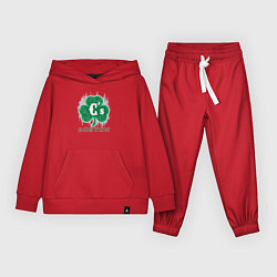 Костюм хлопковый детский Boston Celtics style, цвет: красный