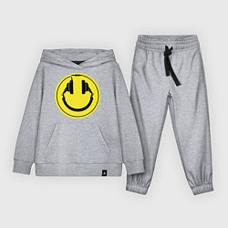 Костюм хлопковый детский Смайл диджея, цвет: меланж