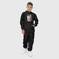 Костюм хлопковый детский Милашки Фрирен и Ферн, цвет: черный — фото 2