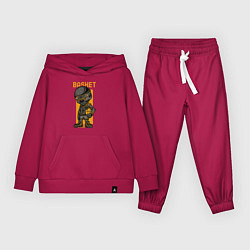 Костюм хлопковый детский Streetball, цвет: маджента