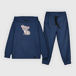 Костюм хлопковый детский Cute koala, цвет: тёмно-синий