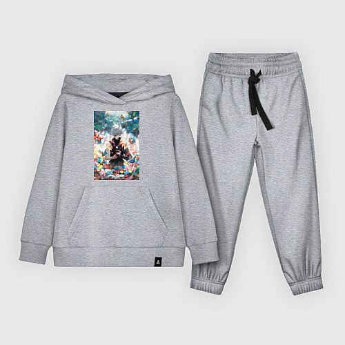 Детский костюм Адский рай Габимару цветы / Меланж – фото 1