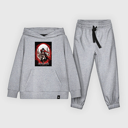 Детский костюм Assassins creed портал времени / Меланж – фото 1
