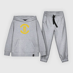 Костюм хлопковый детский Сыны путешествия во времени, цвет: меланж