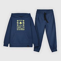 Костюм хлопковый детский Монро - Better Problem Streetwear, цвет: тёмно-синий