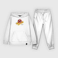 Костюм хлопковый детский Molndal hockey, цвет: белый