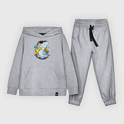 Костюм хлопковый детский Fuerteventura summer style - shark, цвет: меланж