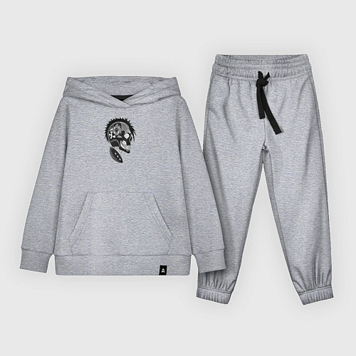 Детский костюм Punks skulls / Меланж – фото 1