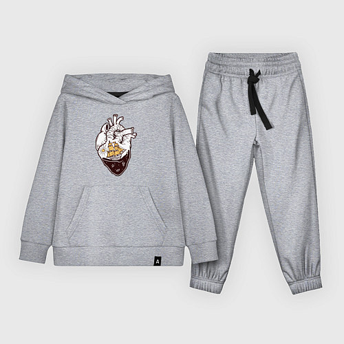 Детский костюм Сердце корабля / Меланж – фото 1