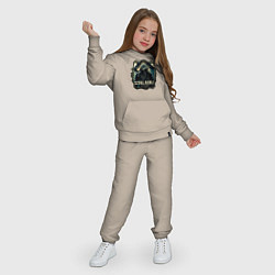 Костюм хлопковый детский Stalker 2 heart of Chornobyl radiations, цвет: миндальный — фото 2