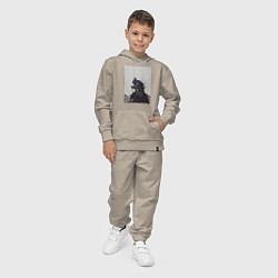 Костюм хлопковый детский Artorias of the Abyss, цвет: миндальный — фото 2