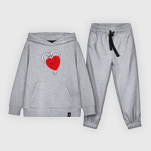 Детский костюм Love hands / Меланж – фото 1