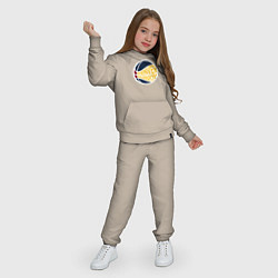 Костюм хлопковый детский NBA Denver Nuggets, цвет: миндальный — фото 2