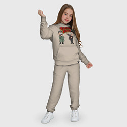 Костюм хлопковый детский Падение царизма, цвет: миндальный — фото 2