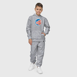 Костюм хлопковый детский Oklahoma Thunder, цвет: меланж — фото 2