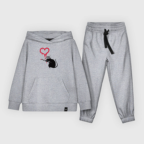 Детский костюм Rat heart / Меланж – фото 1