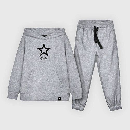 Детский костюм Olga - star / Меланж – фото 1