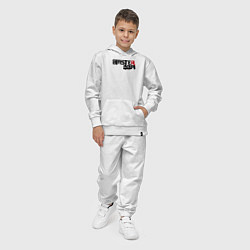 Костюм хлопковый детский Amsterdam city, цвет: белый — фото 2