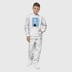 Костюм хлопковый детский Хантер Kilua Zoldick, цвет: белый — фото 2