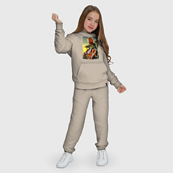 Костюм хлопковый детский Max Payne, цвет: миндальный — фото 2