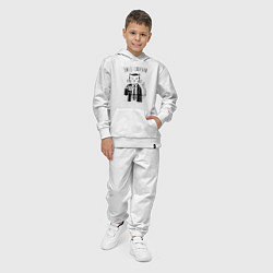 Костюм хлопковый детский Dale Coopurr, цвет: белый — фото 2