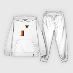 Костюм хлопковый детский Doom персонаж из игры, цвет: белый