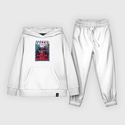 Костюм хлопковый детский Берсерк Время Приключений, цвет: белый