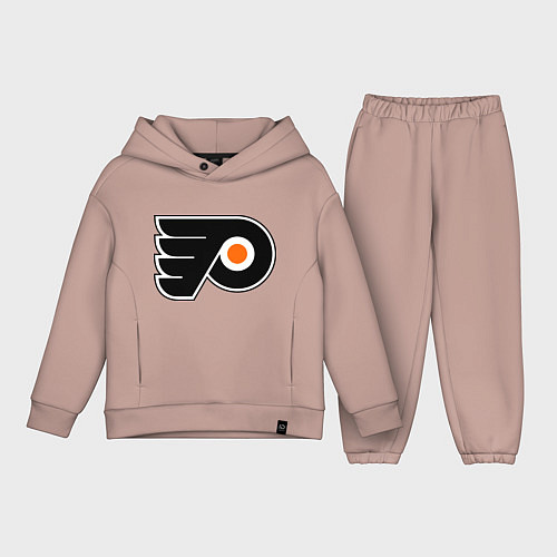 Детский костюм оверсайз Philadelphia Flyers / Пыльно-розовый – фото 1