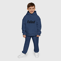 Детский костюм оверсайз Fallout, цвет: тёмно-синий — фото 2