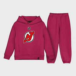 Детский костюм оверсайз New Jersey Devils: Kovalchuk 17, цвет: маджента