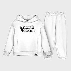 Детский костюм оверсайз IDC North coast, цвет: белый