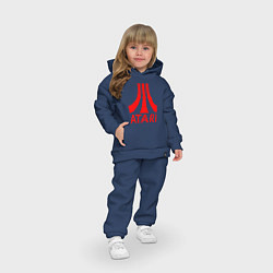 Детский костюм оверсайз Atari, цвет: тёмно-синий — фото 2