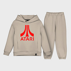 Детский костюм оверсайз Atari, цвет: миндальный