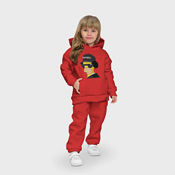 Детский костюм оверсайз Springfield, цвет: красный — фото 2