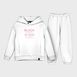 Детский костюм оверсайз Black Pink in youe area